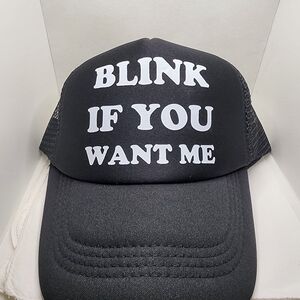 Black Foam Trucker Hat